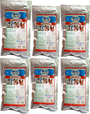 TOXIN BINDER PROBIOTICS HEPATOGENIC HERBS